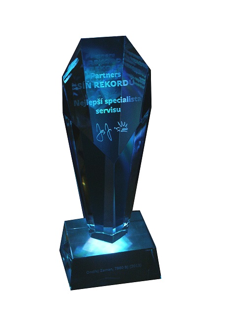 Skleněná trofej - Pohár XXL