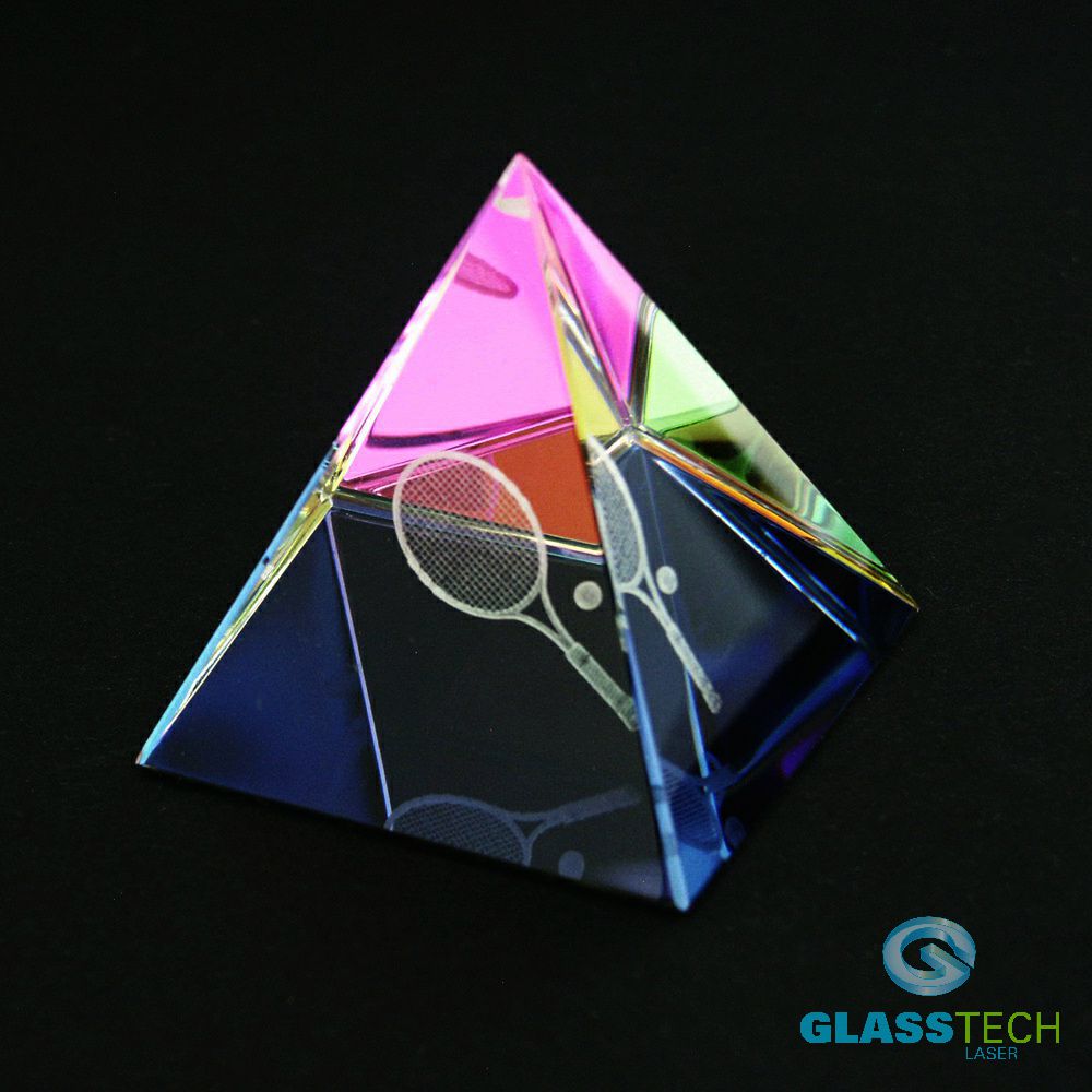 Duhová pyramida 60 mm + 3D