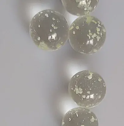 Skleněná kulička svítící ve tmě 12 mm