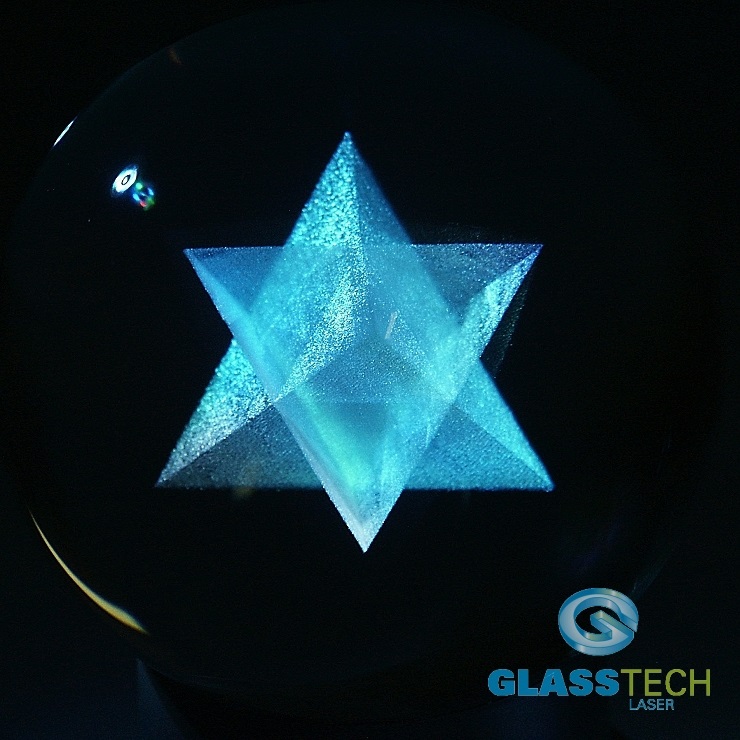 3D MERKABA v kouli 60 mm