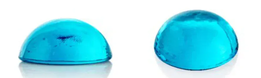 Polokoule tyrkysová - průměr 100 mm