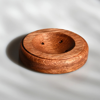 LED Stojánek - mořený dub 100 mm
